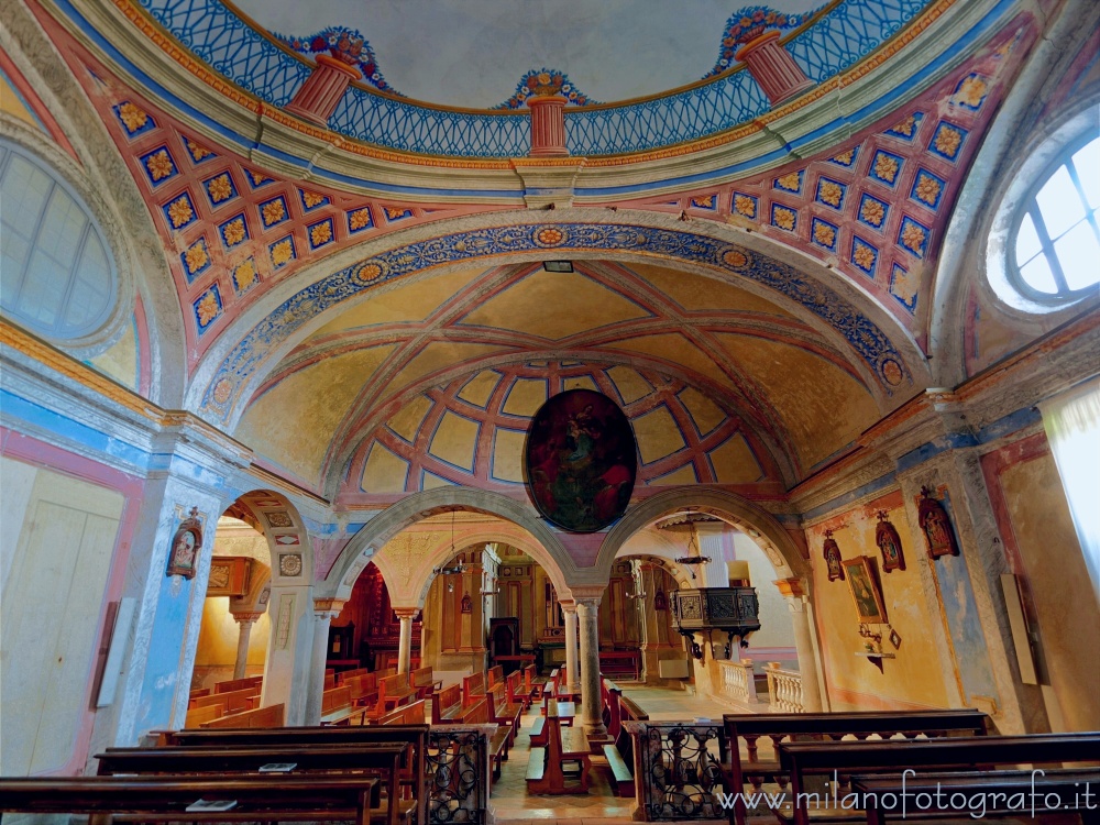 Candelo (Biella, Italy) - Interior of the Chapel of Santa Marta in the Church of Santa Maria Maggiore